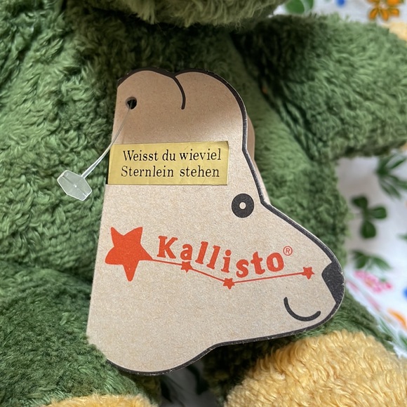 Kallisto Organic Cotton/ Wool Dragon Baby Toy/ Music box NEW! - Picture 7 of 7